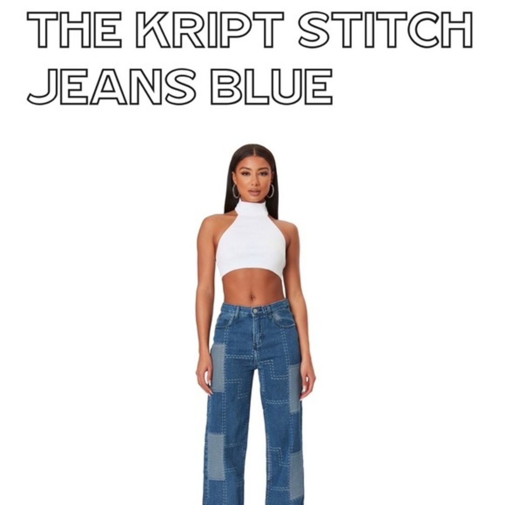 The Kript‎ stitch jean